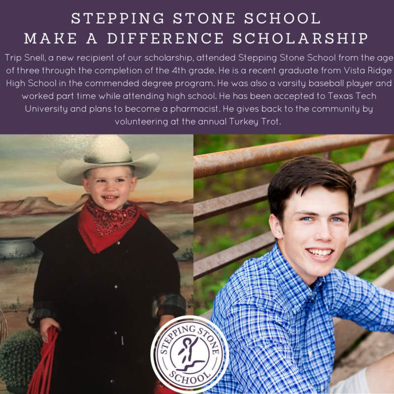stepping stone school Make a Difference Scholarship stepping stone school Make a Difference