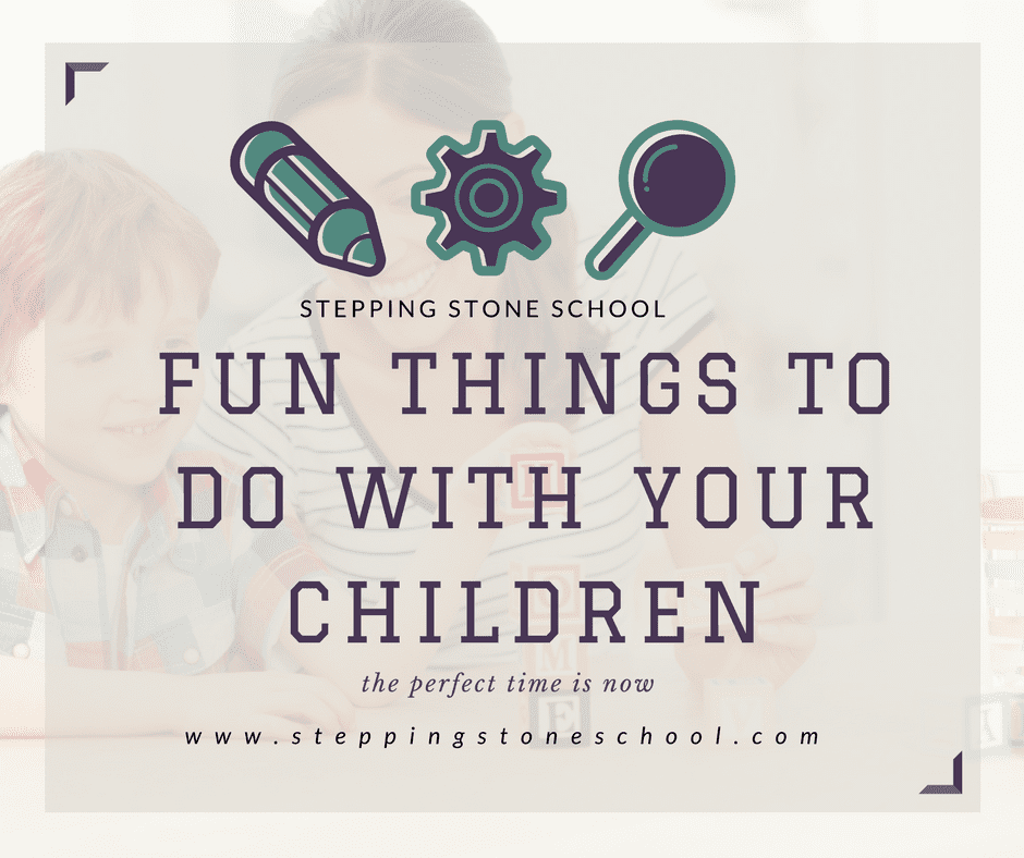 Fun activities at Stepping Stone School for kids and parents