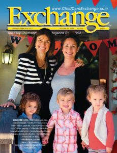 stepping stone school featured on the cover of childcare exchange magazine issue #233 january/february 2017