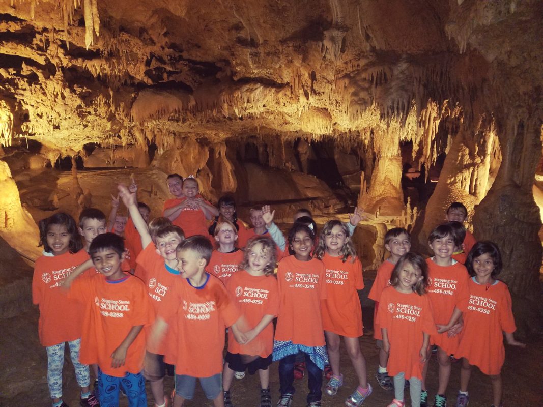 Stepping Stone School Summer Camp visits Innerspace Caverns