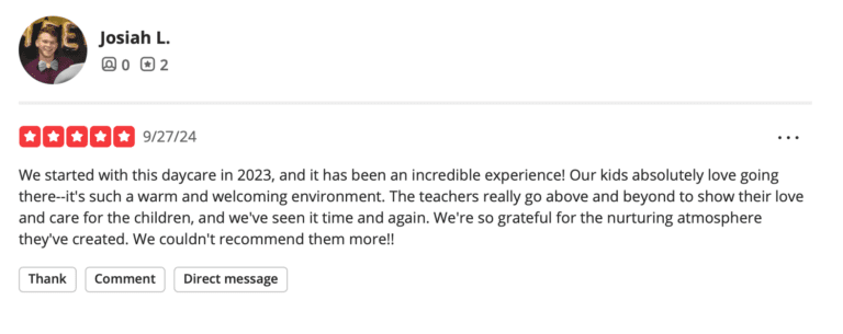 Preschool Review for Stepping Stone School Rock Prairie