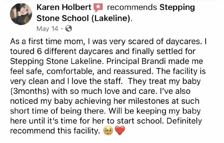 Preschool Review for Stepping Stone School Cedar Park