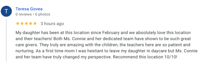 Preschool Review for Stepping Stone School Northcross