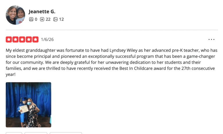 Preschool Review for Stepping Stone School Plum Creek