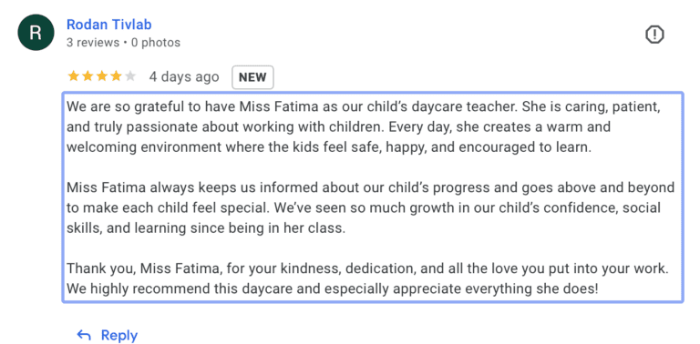 Preschool Review for Stepping Stone School Southpark Meadows